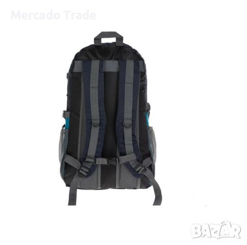 Туристическа раница Mercado Trade, Текстил, 32л., Син, снимка 4 - Спортна екипировка - 45207818