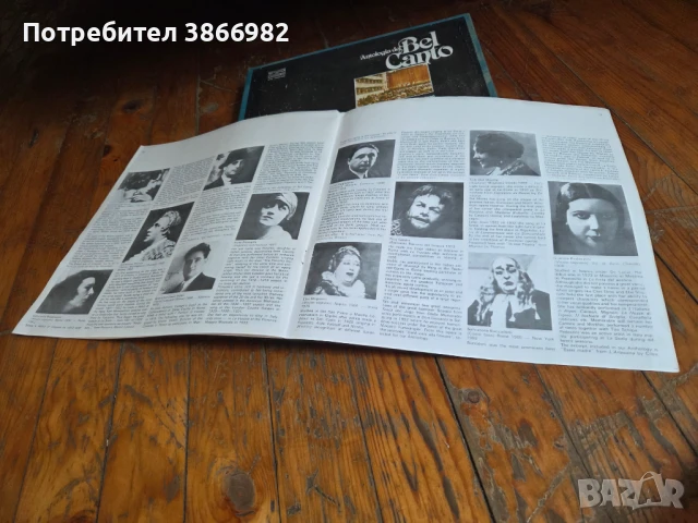 (Balkan Ton) 5 Стари Грамофонни Плочи:(Analogia de Belcanto), снимка 6 - Грамофонни плочи - 51136837