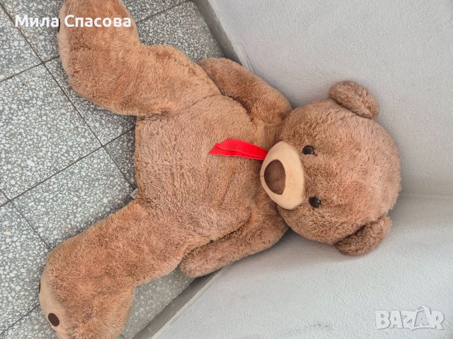 Плюшена мечка, 120см, снимка 2 - Плюшени играчки - 46145057