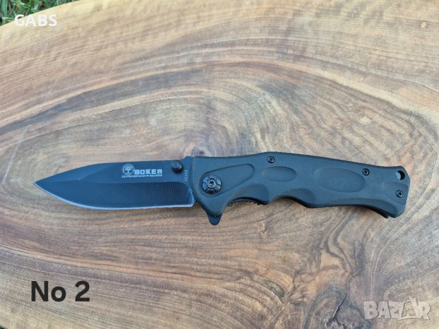 Джобен сгъваем нож BOKER 4 цвята, снимка 6 - Ножове - 49266702