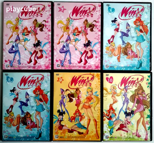 Клуб Уинкс - Winx Club на DVD - Анимация, снимка 2 - Анимации - 44960268