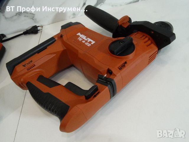 Hilti TE 4 - 22 / 2 x 4.0 Ah / Nuron - Компактен перфоратор D дръжка, снимка 4 - Други инструменти - 45775518