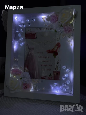 Персонализирани картини/рамки за снимка, снимка 4 - Подаръци за кръщене - 50847691