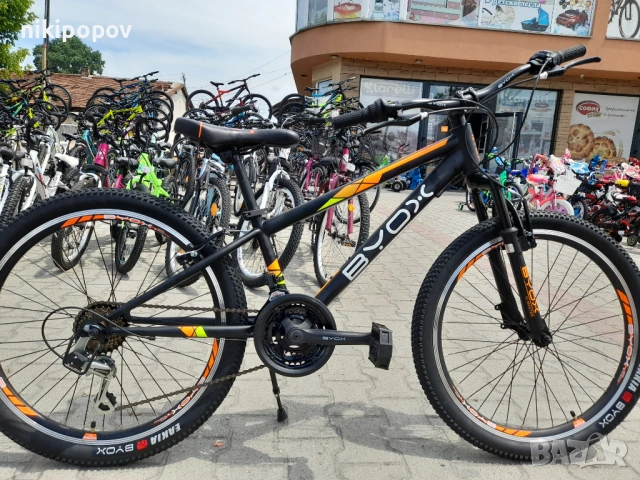 BYOX Велосипед 24" MASTER черен, снимка 12 - Велосипеди - 53848629