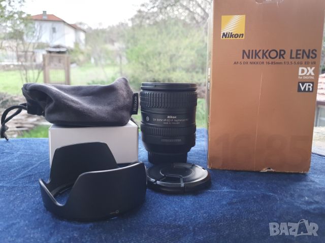 DSLR Обектив - Nikon Nikkor 16-85мм, снимка 1 - Обективи и филтри - 45796730