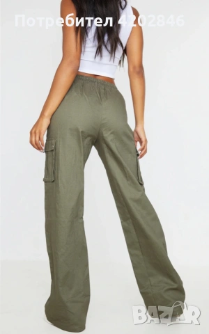 PrettyLittleThing Нов карго-панталон , снимка 2 - Панталони - 53165697