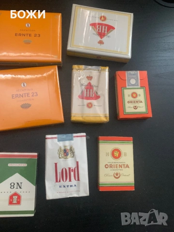 Стара колекция неотворени цигари – немски марки, снимка 4 - Колекции - 53491584