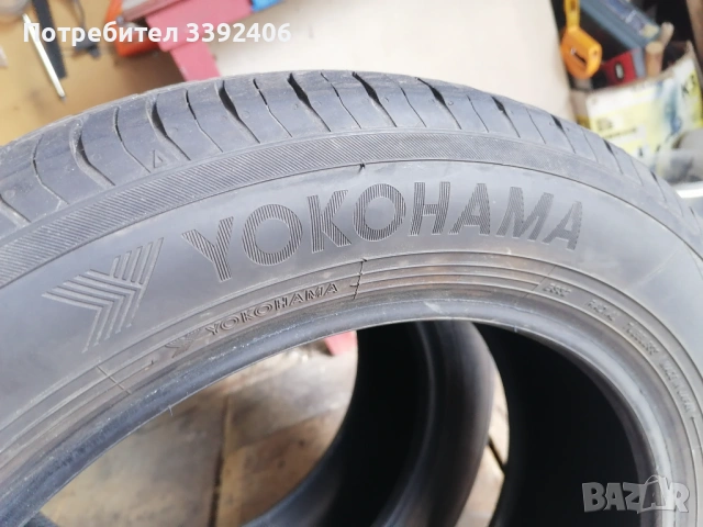 2бр. летни гуми 215/55/17.Yokohama, снимка 5 - Гуми и джанти - 53620330