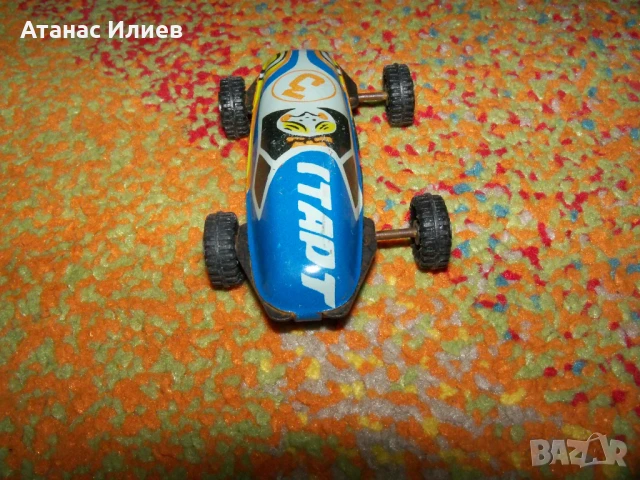 Малка ламаринена количка Старт №3 , соц играчка, снимка 5 - Коли, камиони, мотори, писти - 51131205