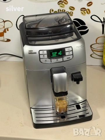 Кафемашина кафе автомат Saeco INTELİA one с гаранция, снимка 2 - Кафемашини - 52393511