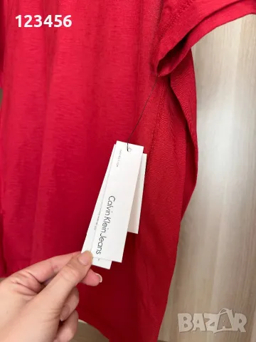 Тениска Calvin Klein Jeans, снимка 6 - Тениски - 48474713