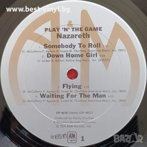 Грамофонна Плоча (Nazareth - Play ‘n’ the Game), снимка 5 - Грамофонни плочи - 52695995