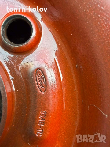 Резервна гума "патерица" Ford 4х108 15 цола , снимка 2 - Гуми и джанти - 53912790