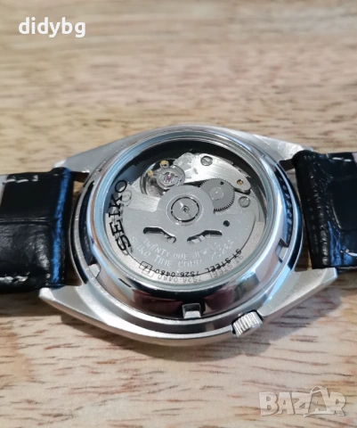 Часовник Seiko 5 Автоматик 21 Jewels, снимка 6 - Мъжки - 53111687