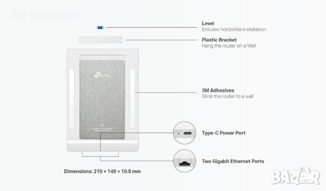 Рутер Wi-Fi 6 TP Link Archer Air R5, снимка 10 - Рутери - 46272723