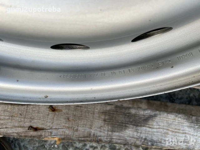 16 джанта 5х108 Citroen Jumpy Peugeot Expert 7J et42 Оригинал, снимка 2 - Гуми и джанти - 50693997