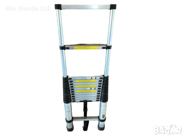 Стълба алуминиева телескопична 3,8м, 150кг, 13 секции, снимка 7 - Други инструменти - 53338743