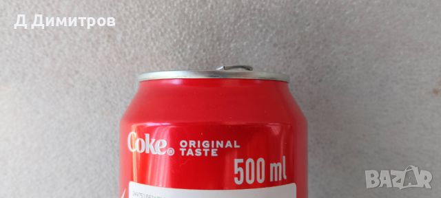 Coca-cola кен 500ml, снимка 2 - Колекции - 46759331