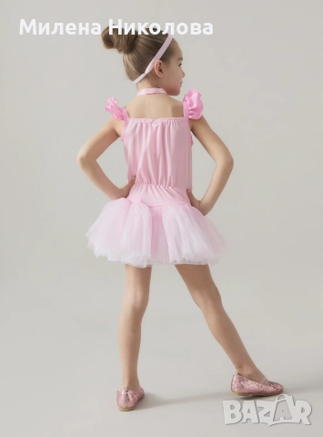 Рокля Barbie 6-7г, снимка 2 - Детски рокли и поли - 52240012