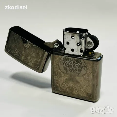 Запалка ZIPPO ACE FILIGREE, снимка 2 - Запалки - 49235969