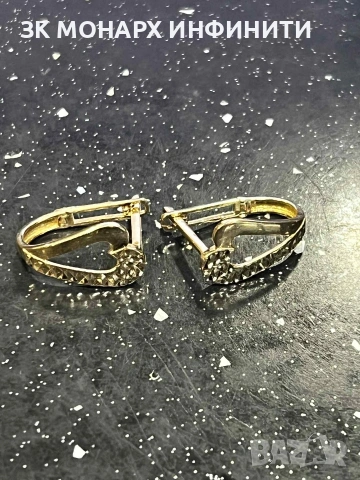 златни обеци , снимка 2 - Обеци - 53252913