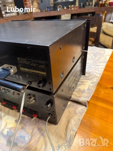 Сет OPTONICA/Sharp/ Усилвател и тунер в много добро състояние,, снимка 7 - Ресийвъри, усилватели, смесителни пултове - 52445978