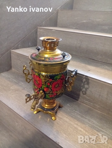 Самовар, снимка 2 - Антикварни и старинни предмети - 53751032