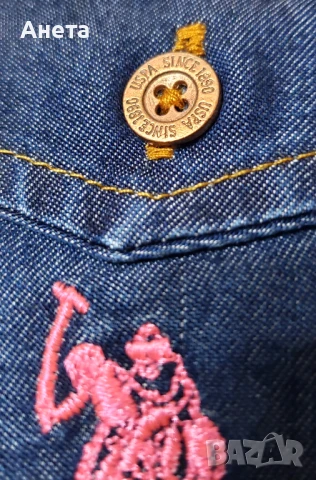 Детска рокличка U.S. POLO ASSN. за момиченце на 8-10 год., снимка 6 - Детски рокли и поли - 50869006