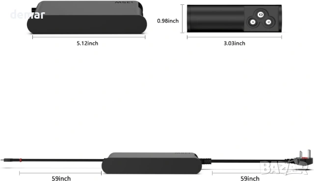 135W USB C зарядно устройство за лаптопи Lenovo, снимка 4 - Кабели и адаптери - 53401266