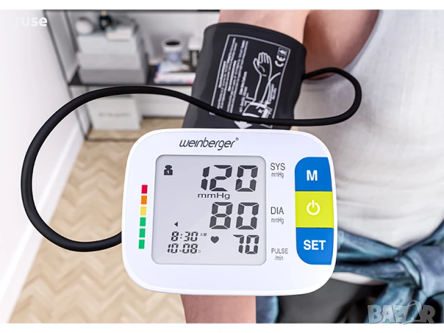 НОВ! Апарат за кръвно с маншет Weinberger 84100, снимка 8 - Уреди за диагностика - 50594417