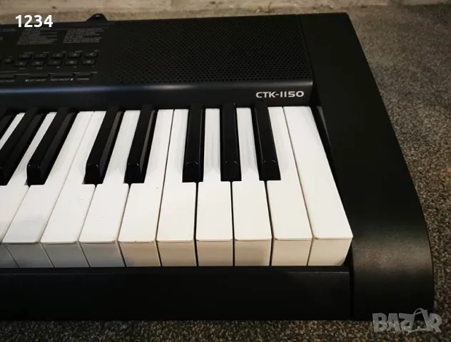 синтезатор клавир пиано CASIO CTK-1150 с 5 октави и плътни клавиши, снимка 8 - Синтезатори - 49018581