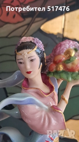 Порцеланова фигура" Maku" Franklin mint , снимка 5 - Антикварни и старинни предмети - 51789449