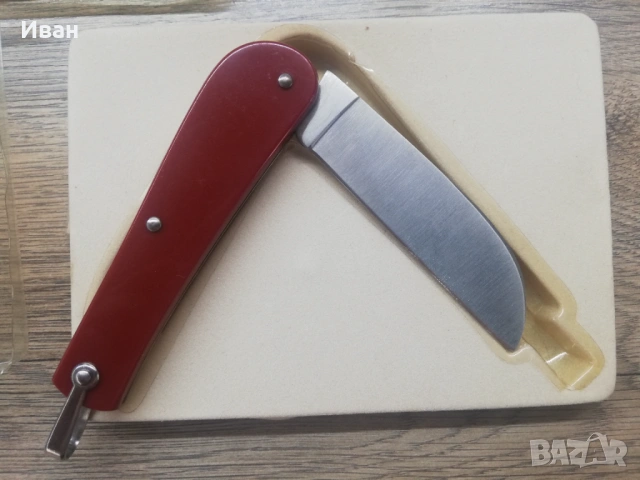 Френско Джобно Сгъваемо Ножче,Ножка,Нож GARANTI 222, снимка 7 - Колекции - 53192067