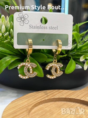 Обеци от висококачествена стомана chanel loewe ysl saint laurent Louis Vuitton 