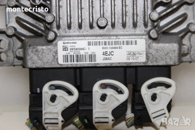 Моторен компютър Ford Fiesta MK7 (2008-2013г.) 5WS40584CT / SID206 / 8V2112A650EC / 5WS40584C-T, снимка 2 - Части - 51443754