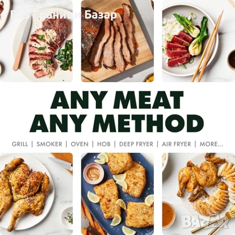 Нов Дигитален смарт термометър за месо BBQ грил фурна с 5 сензора и смарт хъб, снимка 6 - Други - 52828091