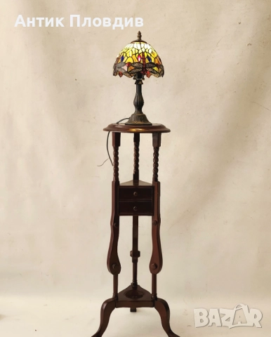 Дървен цветарник с чекмеджета, снимка 7 - Маси - 51655772