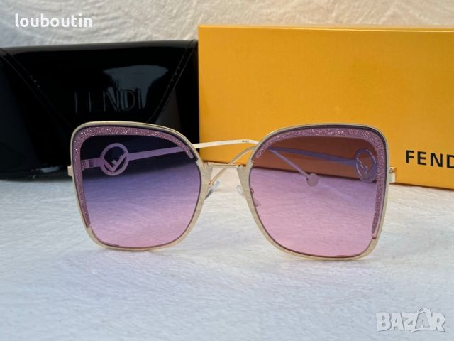 -30 % разпродажба Fendi дамски слънчеви очила квадратни , снимка 6 - Слънчеви и диоптрични очила - 45226868