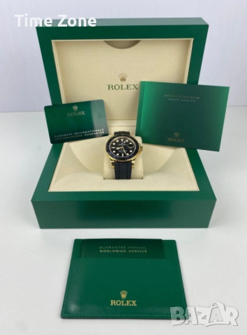 Rolex Yacht-Master 42mm Yellow Gold Ceramic Automatic Различни Варианти, снимка 2 - Мъжки - 54072809