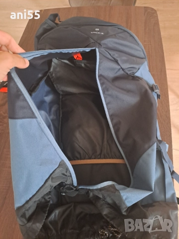 Туристическа раница Forclaz mt100 60l easyfit, снимка 8 - Спортна екипировка - 52743688