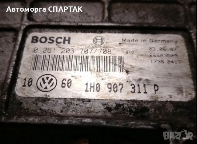 Компютър Двигател BOSCH 0 261 203 707/708 № 1H0 907 311 P за VW Volkswagen 1.8 66 kW / 90 к.с., снимка 1 - Части - 47143002