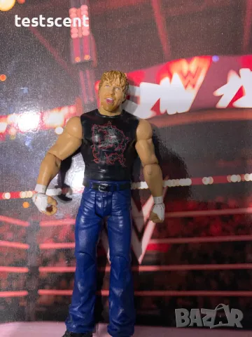 Екшън фигура WWE Jon Moxley Dean Ambrose Дийн Амброуз Basic играчка WWE AEW, снимка 6 - Фигурки - 48236355