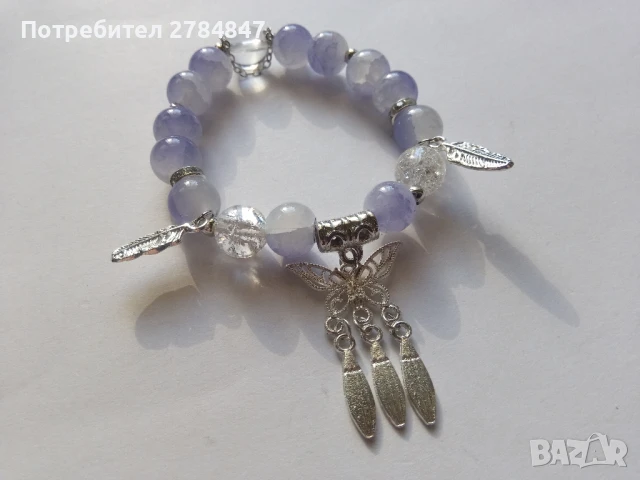 Гривна от мъниста , снимка 4 - Гривни - 50170498