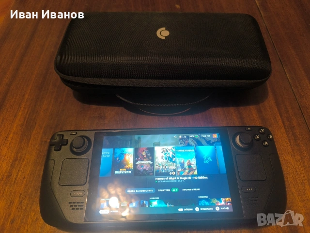 Steam Deck LCD 256gb+ 200gb SD карта+docking