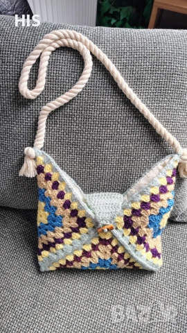 Плетена дамска чанта, различни модели, снимка 13 - Чанти - 50974433