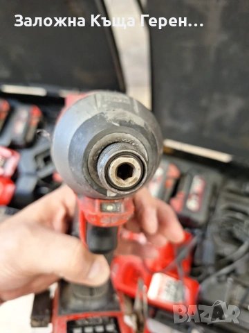 Винтоверт Impact Milwawkee M18-FID2, снимка 5 - Куфари с инструменти - 53187315