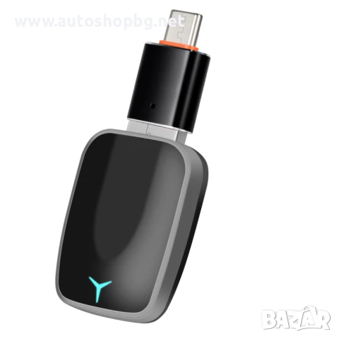 Car AI Box 2 в 1 Dongle USB безжичен Carplay / Android Auto адаптер