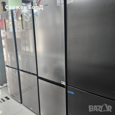 хладилник с фризер MIDEA - 201см., снимка 2 - Хладилници - 53719509