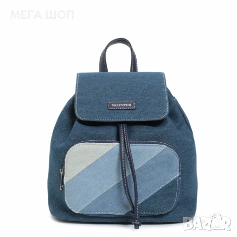 Дамска дънкова модерна и компактна раница - стил и комфорт в движение, снимка 2 - Чанти - 50484855