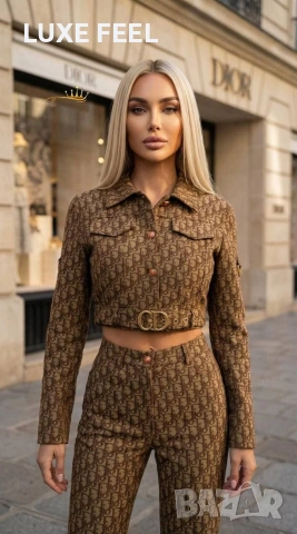 DIOR 💎Дамски Комплекти, снимка 6 - Комплекти - 53670535